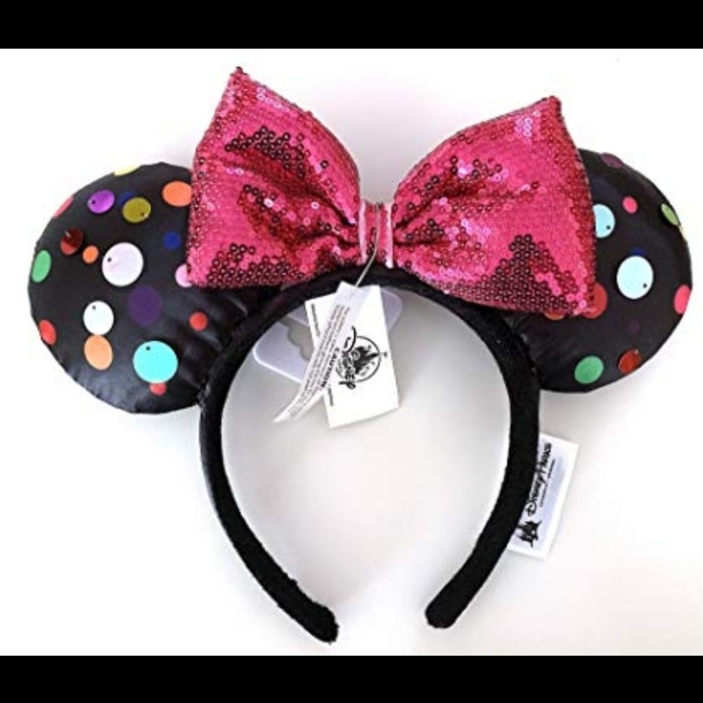 NWT!! Rock the Dots Mickey Ears